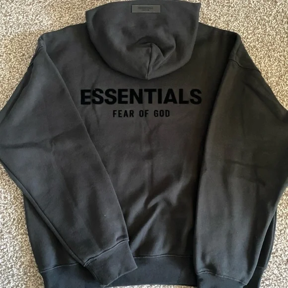 ESSENTIALS FEAR OF GOD STRETCH LIMO PULLOVER HOODIE - Picture 2 of 9